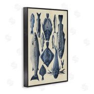 Alicia Longley | Traditional Blue Fish Chart