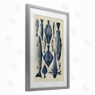 Alicia Longley | Traditional Blue Fish Chart