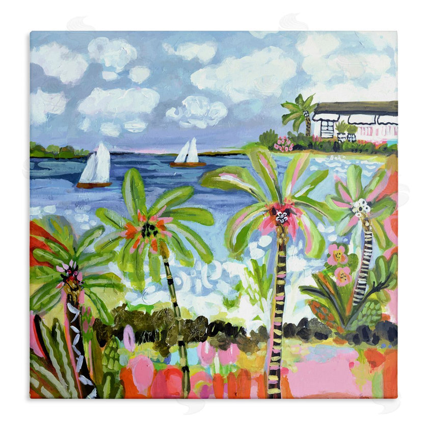 Karen Fields | Palm Trees in Bright Sun