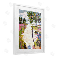 Karen Fields | Bright Sunlit Palm Trees