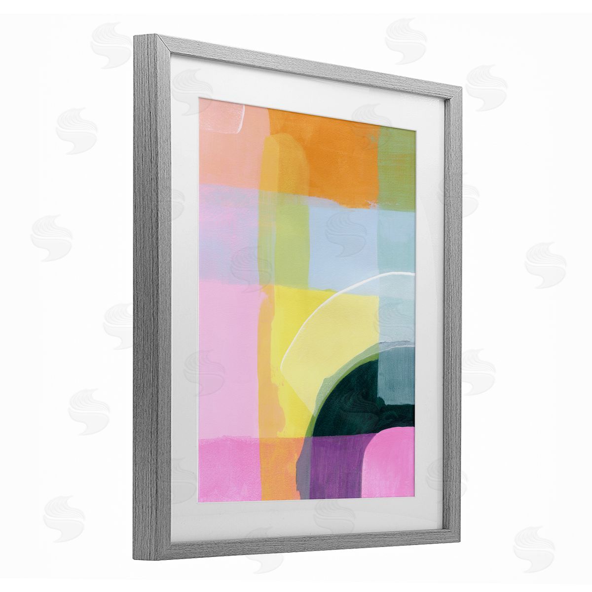 Grace Popp Sunset Playground Geometrics Canvas Wall Art Print