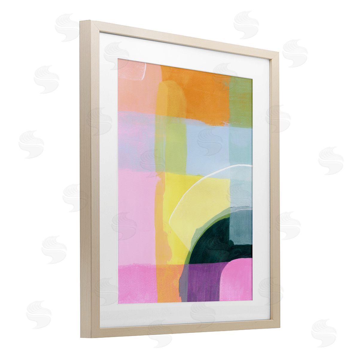 Grace Popp Sunset Playground Geometrics Canvas Wall Art Print