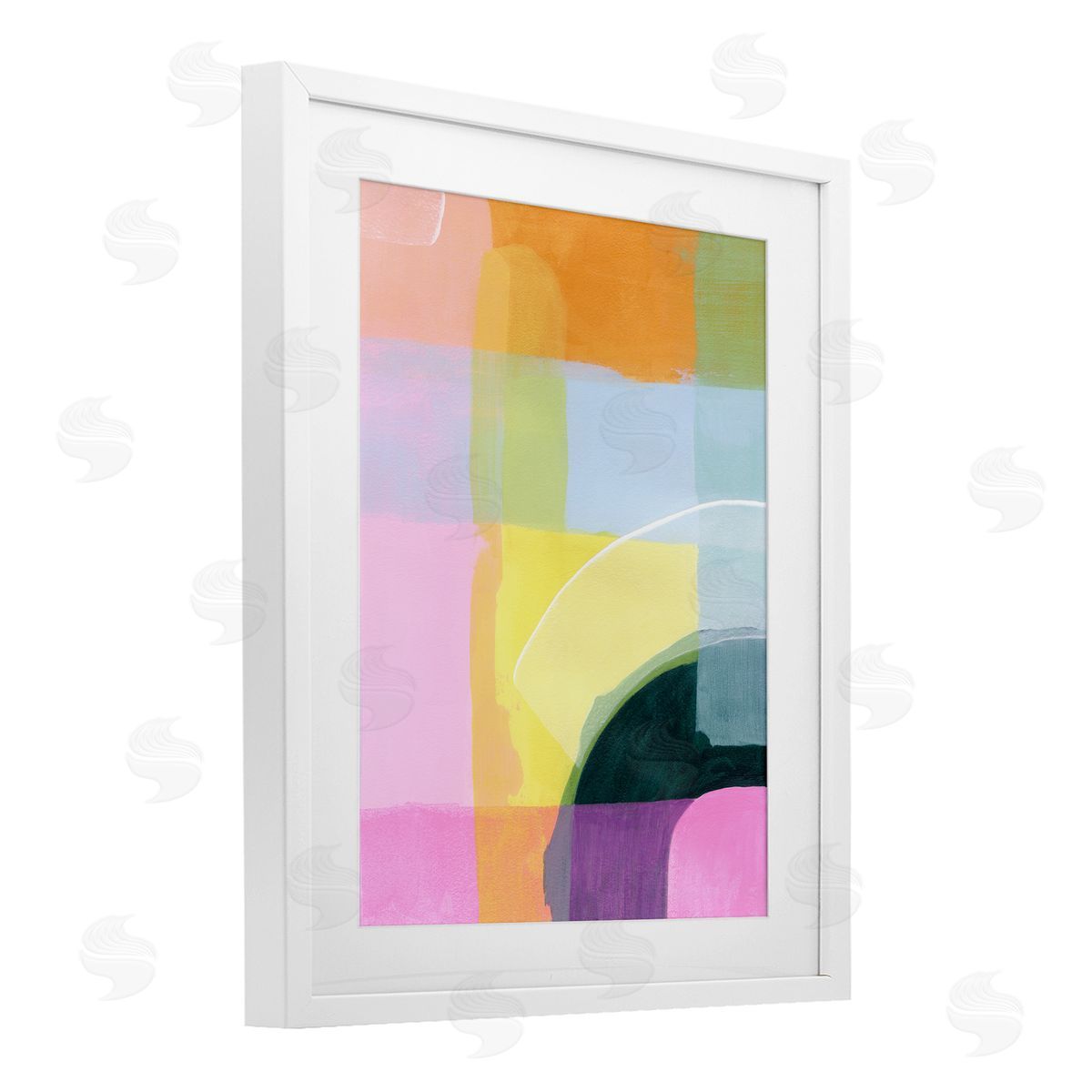 Grace Popp Sunset Playground Geometrics Canvas Wall Art Print