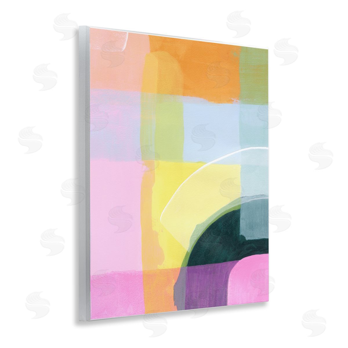 Grace Popp Sunset Playground Geometrics Canvas Wall Art Print