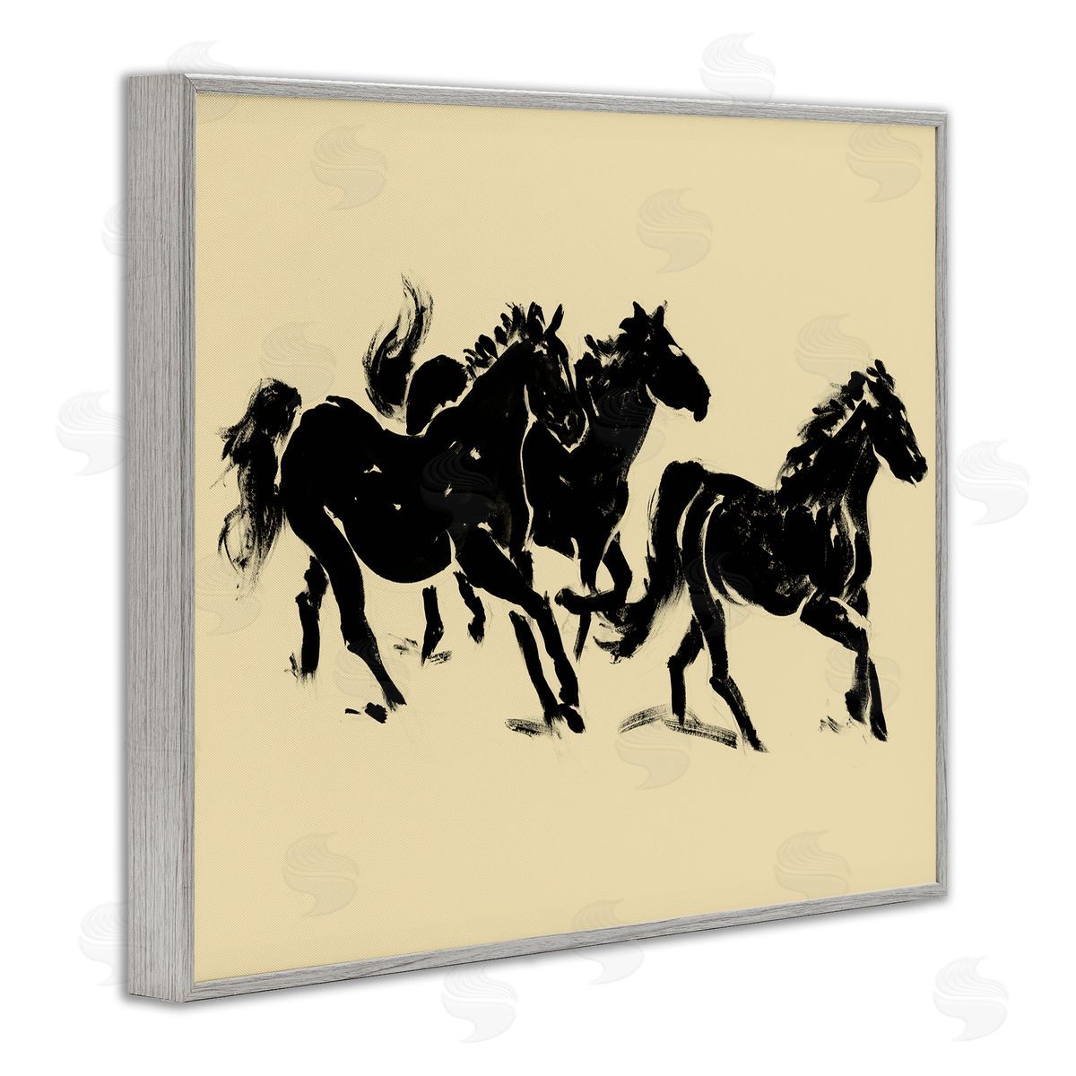 Victoria Barnes Horses in Motion Run Canvas Wall Art Print
