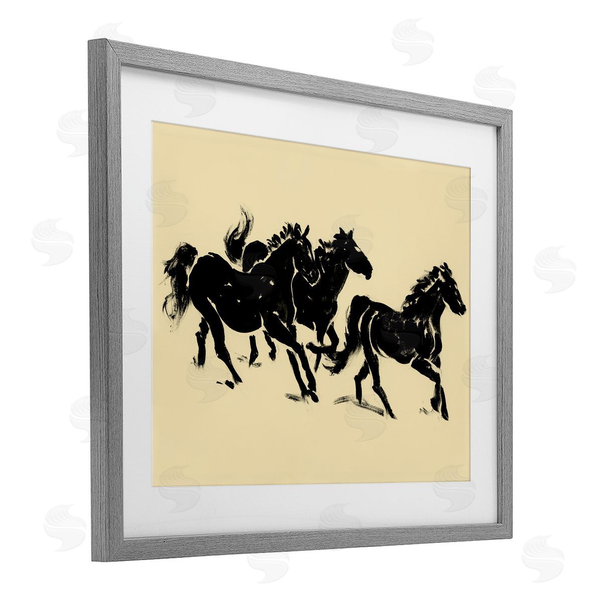 Victoria Barnes Horses in Motion Run Canvas Wall Art Print