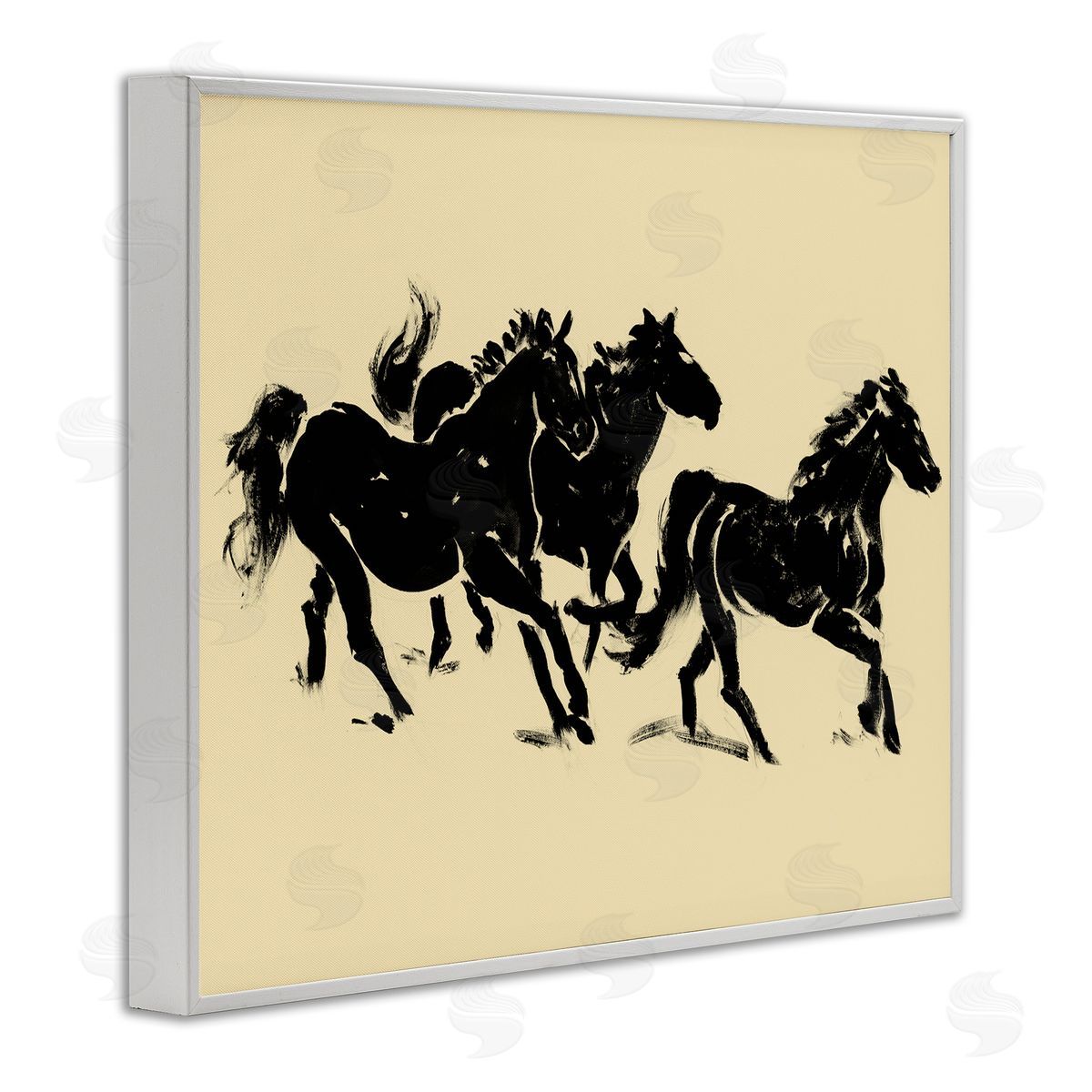 Victoria Barnes Horses in Motion Run Canvas Wall Art Print