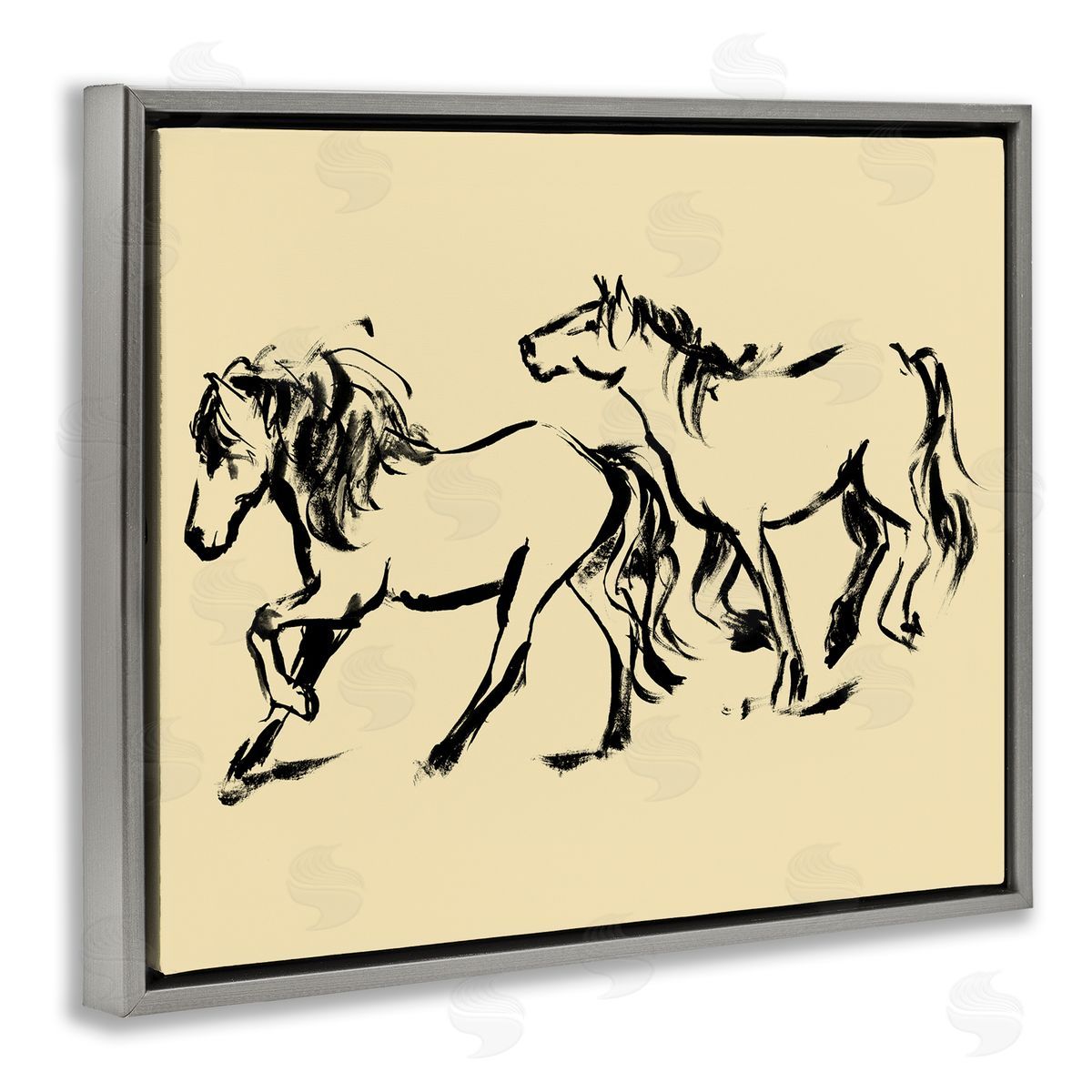 Victoria Barnes Horses in Motion Gallop Canvas Wall Art Print