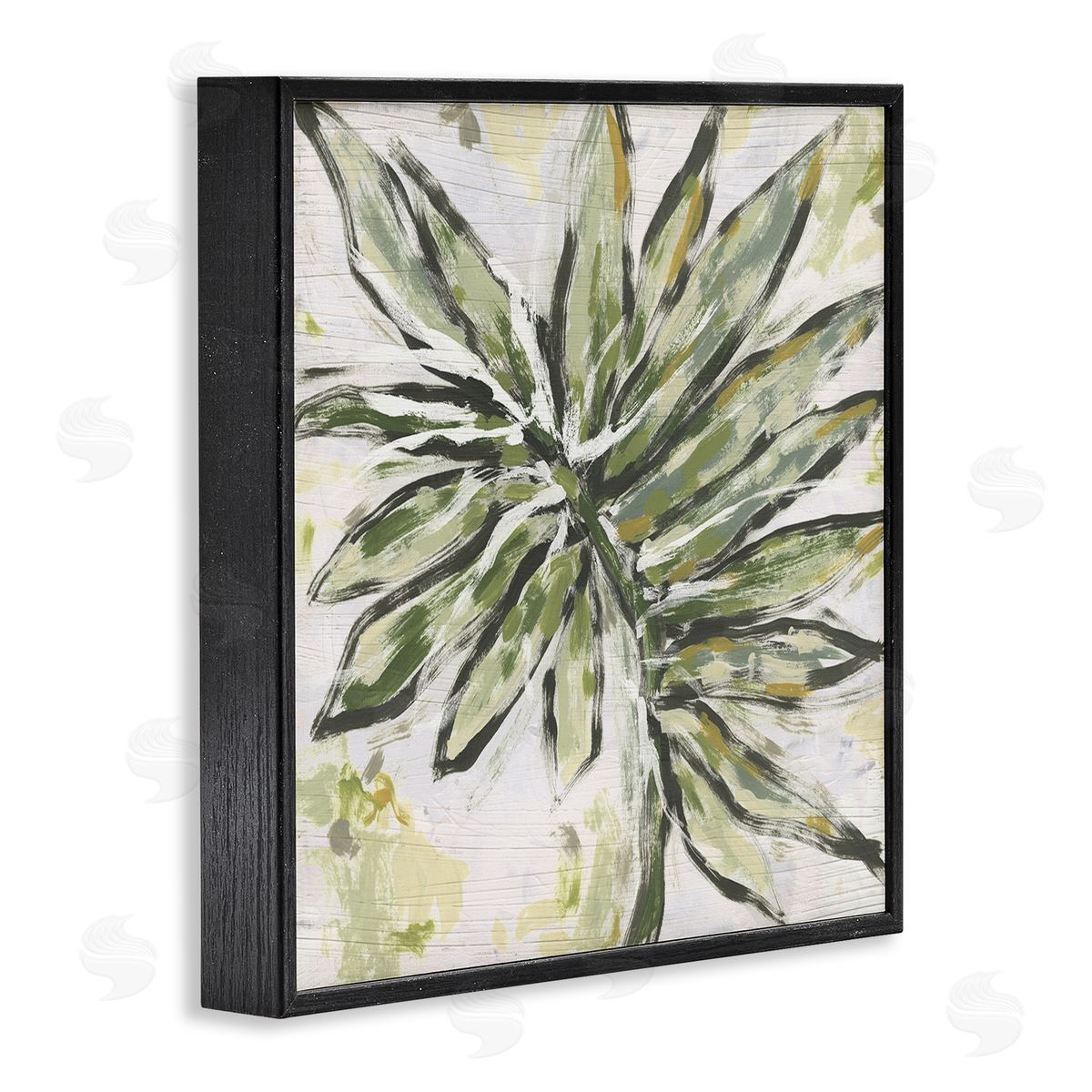 June Erica Vess Palm Leaf Palette Canvas Wall Art Print