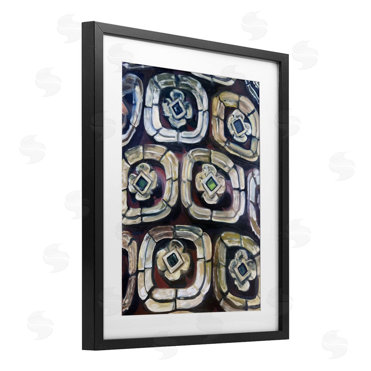 Lori Arbel Thailand Memories Pattern Canvas Wall Art Print