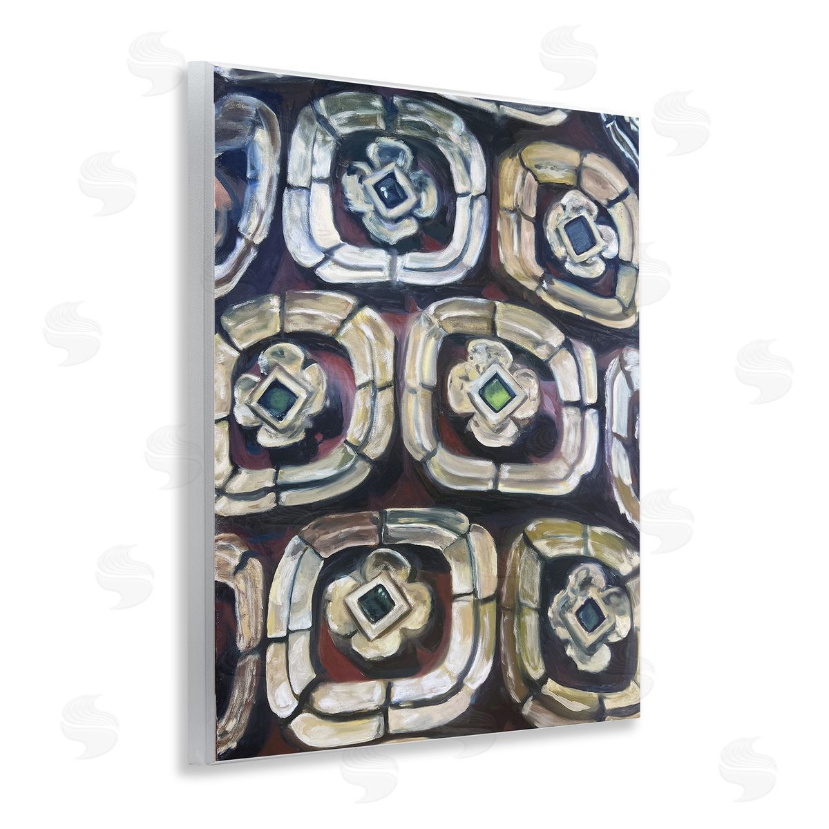 Lori Arbel Thailand Memories Pattern Canvas Wall Art Print