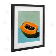 Walker Noble | Blue Papaya Still Life