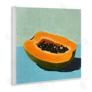 Walker Noble | Blue Papaya Still Life