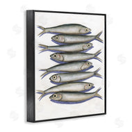 Michael Willett | Stacked Anchovy Fish