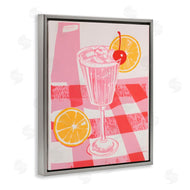 Walker Noble | Pink Lemonade on Tablecloth
