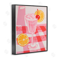 Walker Noble | Pink Lemonade on Tablecloth