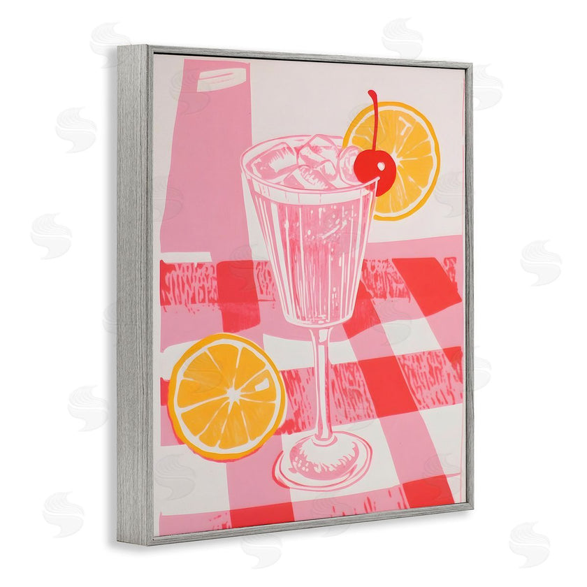Walker Noble | Pink Lemonade on Tablecloth