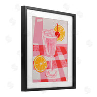 Walker Noble | Pink Lemonade on Tablecloth