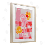 Walker Noble | Pink Lemonade on Tablecloth