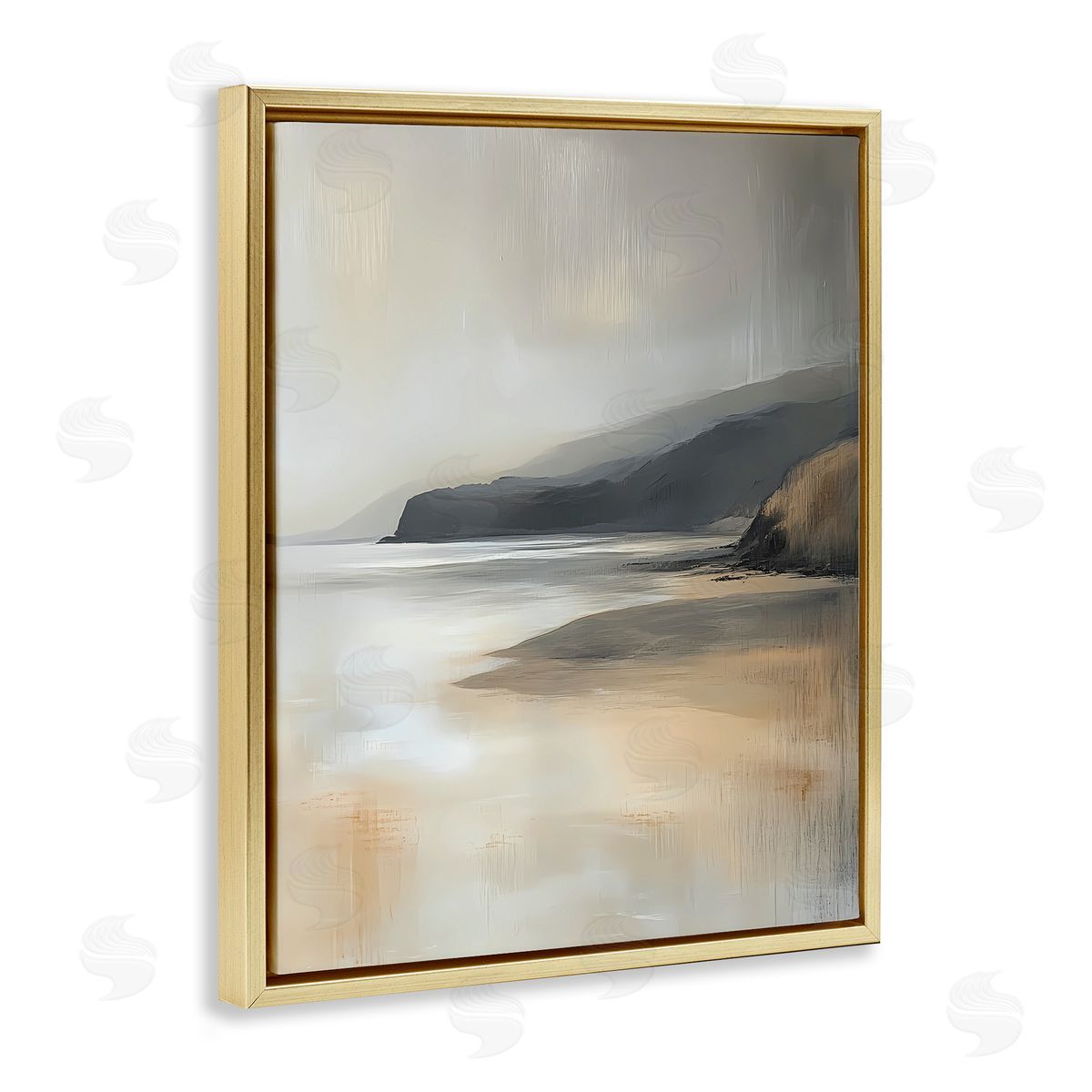 Walker Noble Peachy Paynes Cove Canvas Wall Art Print