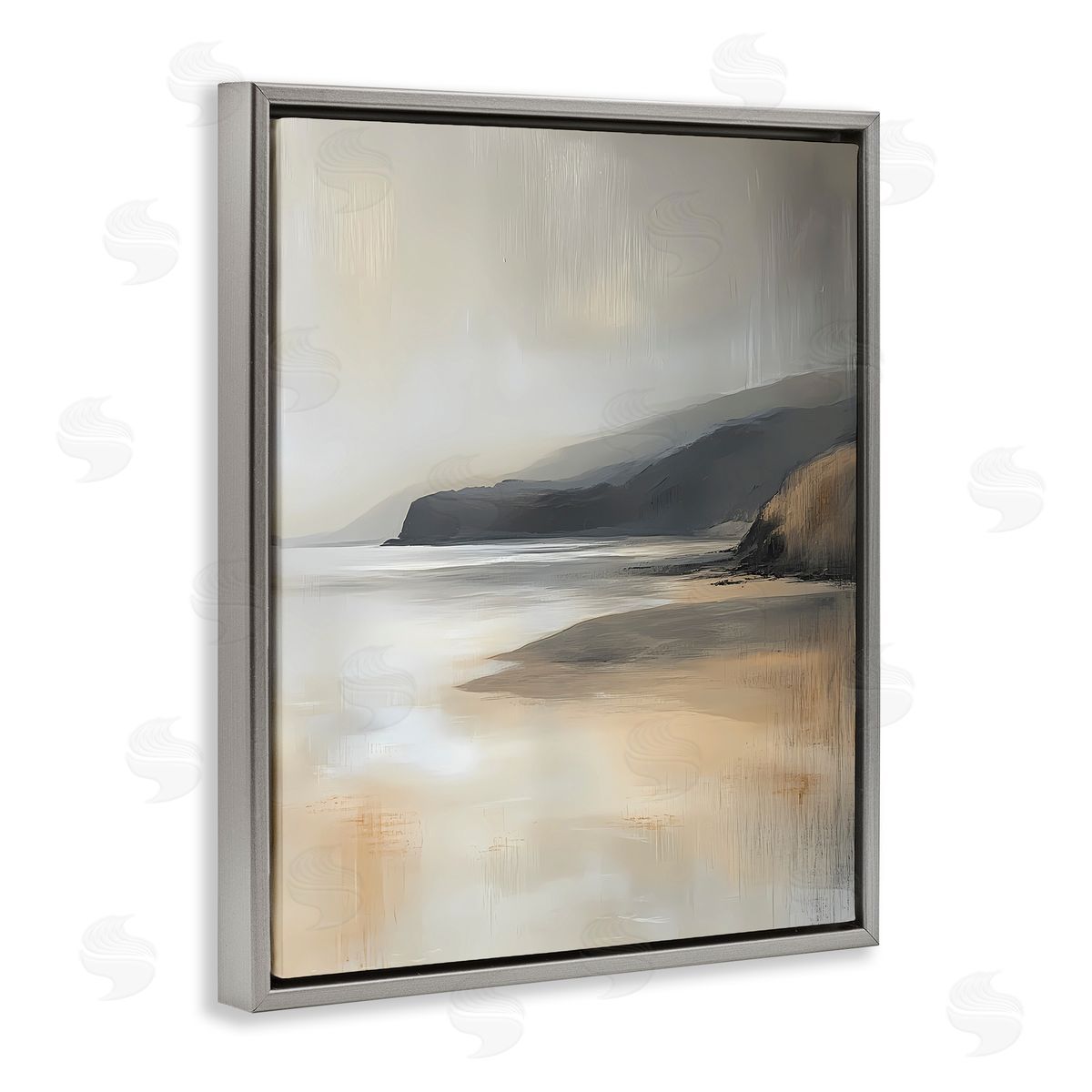 Walker Noble Peachy Paynes Cove Canvas Wall Art Print
