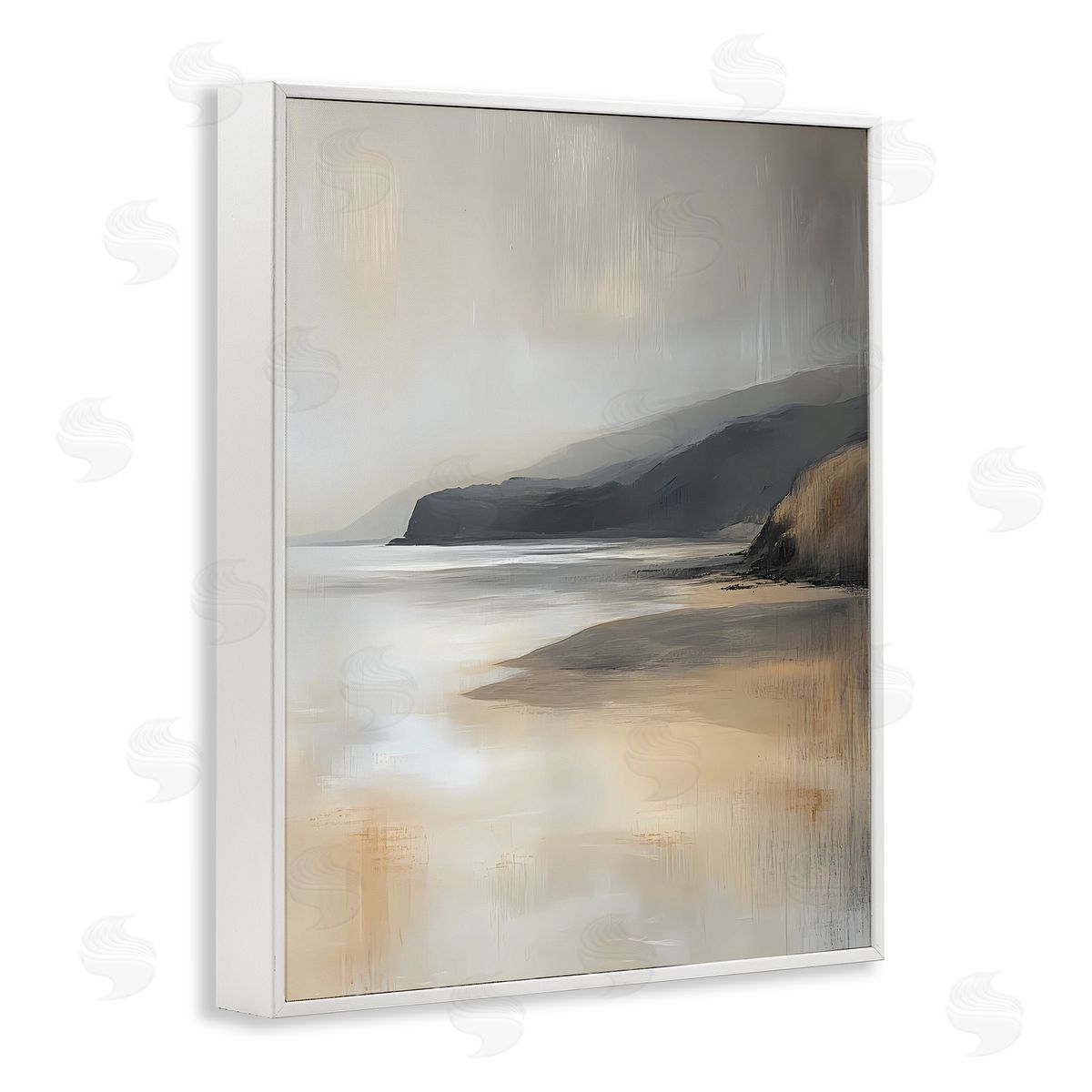 Walker Noble Peachy Paynes Cove Canvas Wall Art Print
