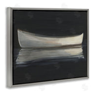 Ethan Harper | Canoe Reflection on Black