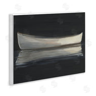 Ethan Harper | Canoe Reflection on Black