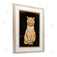 Julie de Graag | Cats Vintage Poster