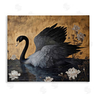 Jose Perez | Dark Swan on Lake