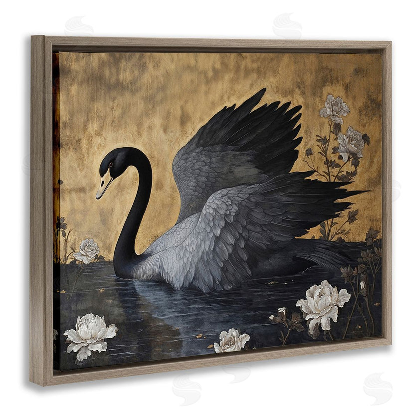 Jose Perez | Dark Swan on Lake