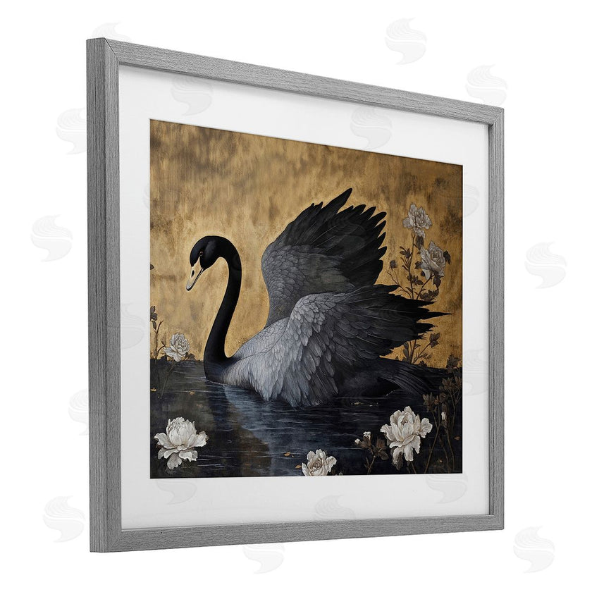 Jose Perez | Dark Swan on Lake