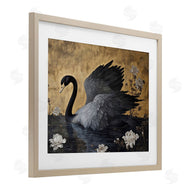 Jose Perez | Dark Swan on Lake