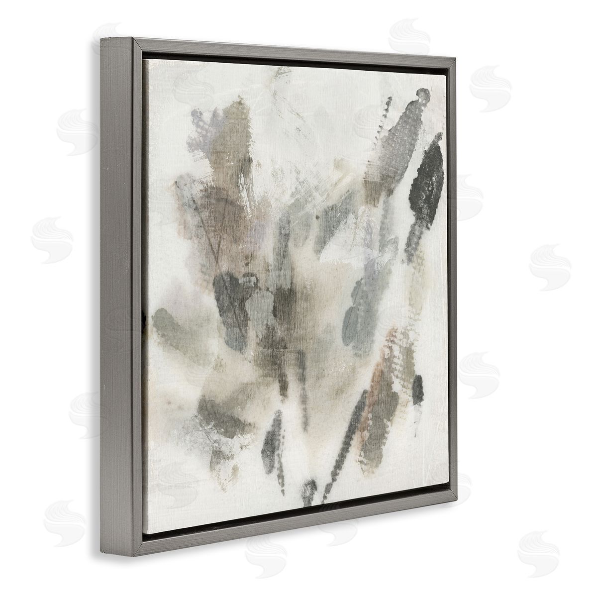 June Erica Vess Soft Embers on Beige Canvas Wall Art Print