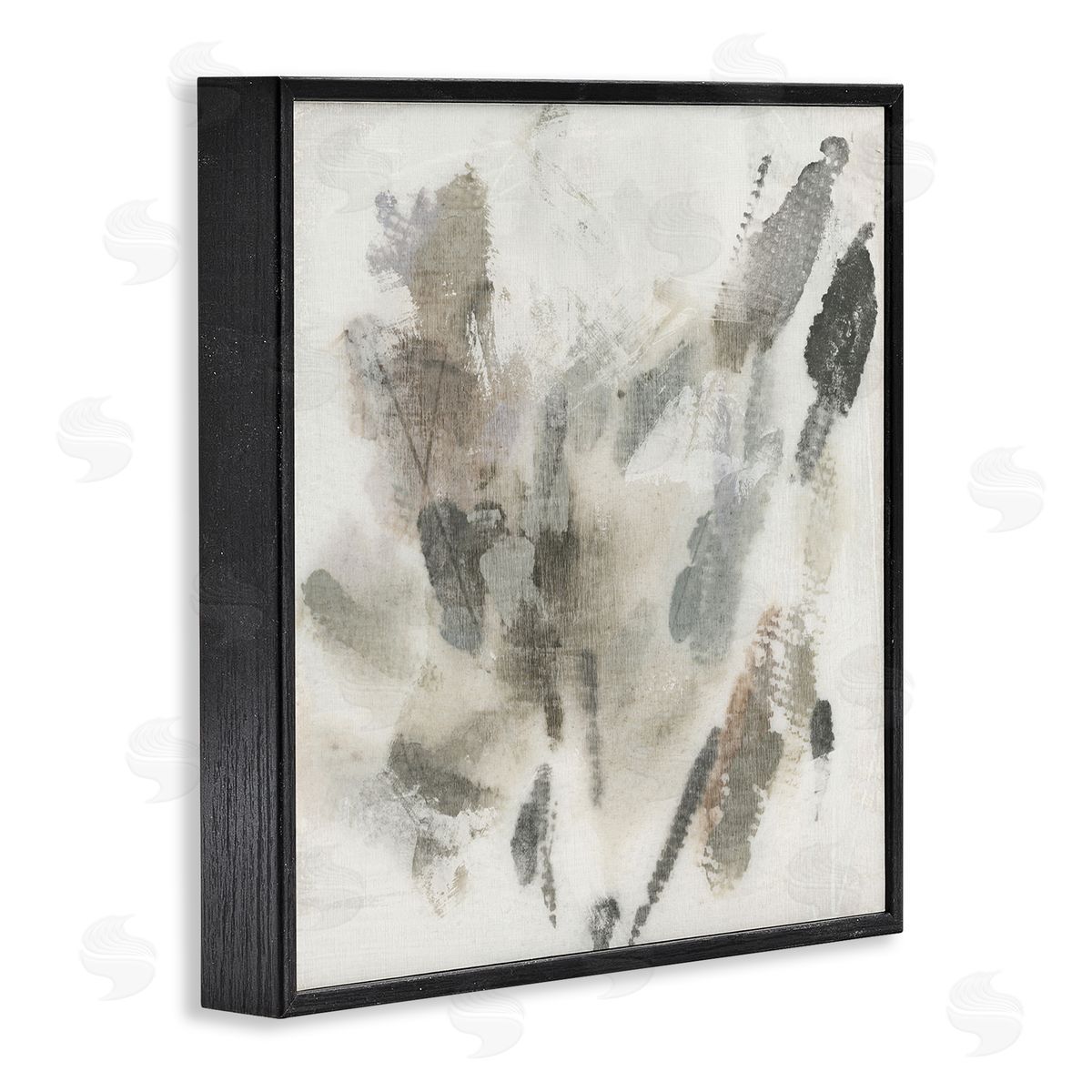 June Erica Vess Soft Embers on Beige Canvas Wall Art Print