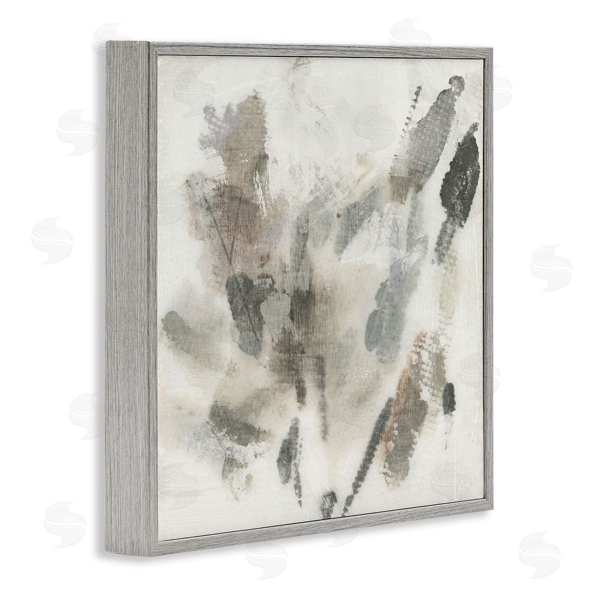 June Erica Vess Soft Embers on Beige Canvas Wall Art Print