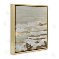 June Erica Vess | Gilded Surf Abstract Waves