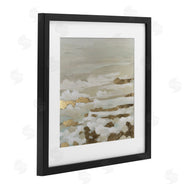 June Erica Vess | Gilded Surf Abstract Waves