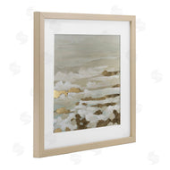 June Erica Vess | Gilded Surf Abstract Waves
