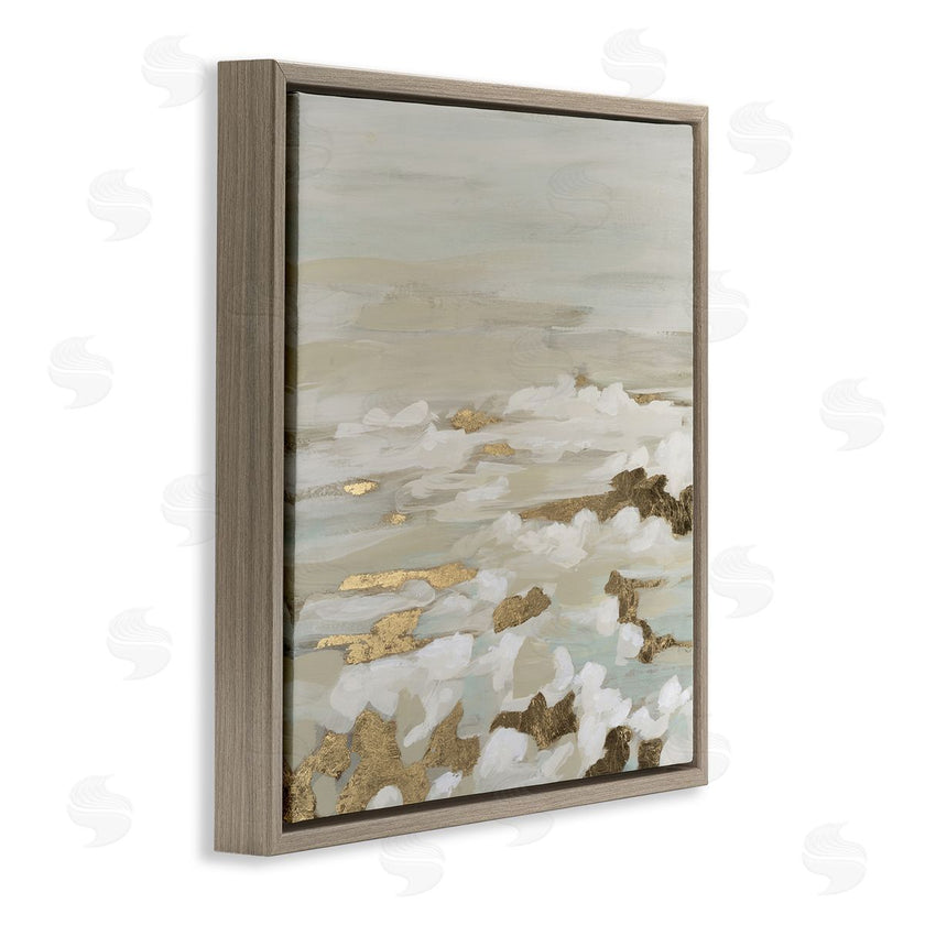 June Erica Vess | Gilded Surf Abstract Waves