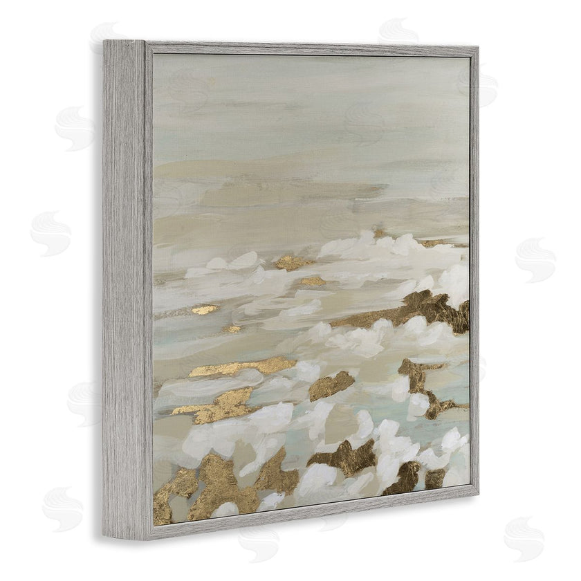 June Erica Vess | Gilded Surf Abstract Waves