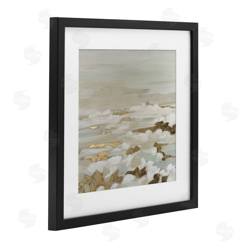 June Erica Vess | Gilded Surf Abstract Waves