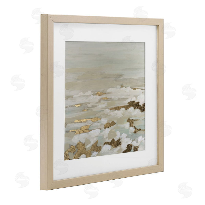 June Erica Vess | Gilded Surf Abstract Waves