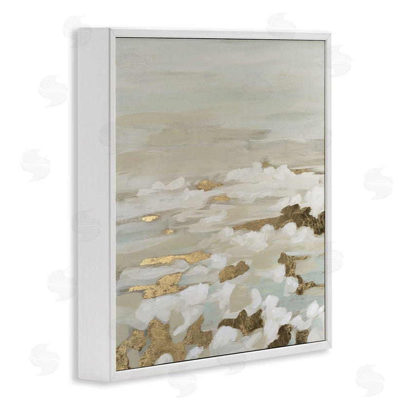June Erica Vess | Gilded Surf Abstract Waves