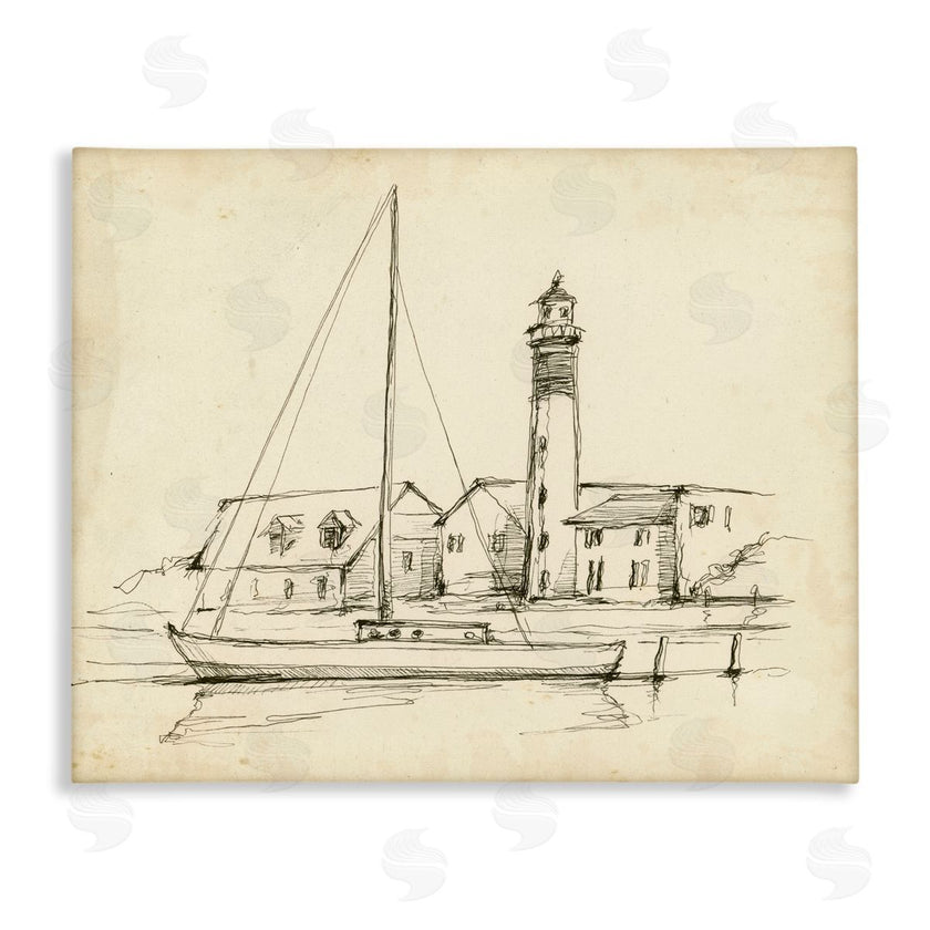 Ethan Harper | Lighthouse & Boat Study