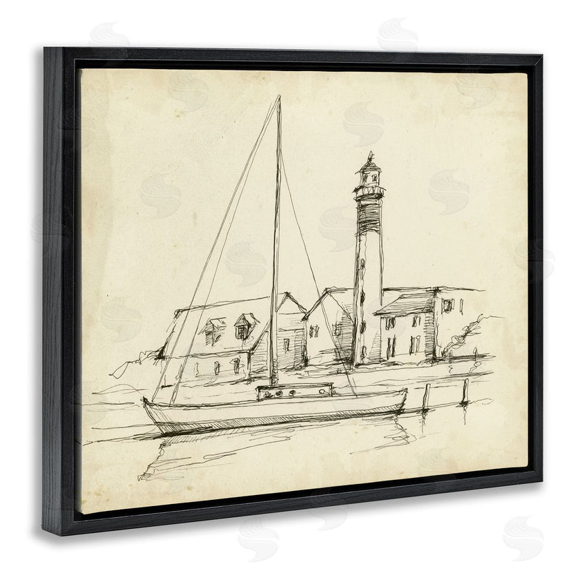 Ethan Harper | Lighthouse & Boat Study