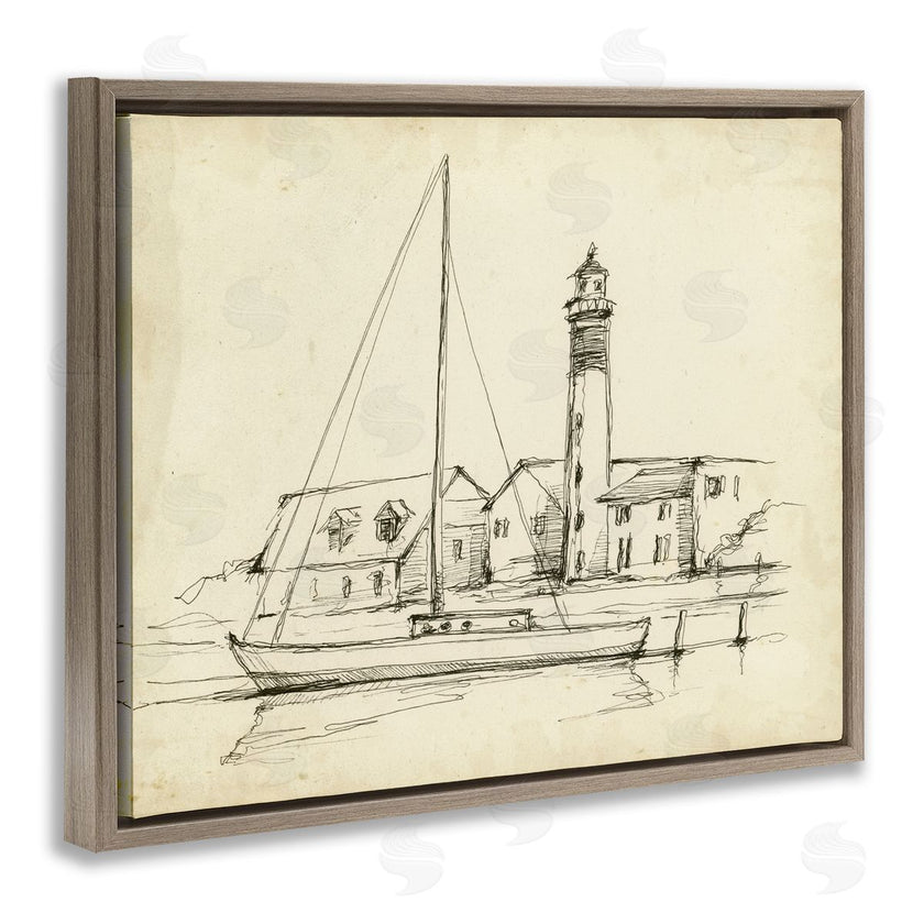 Ethan Harper | Lighthouse & Boat Study