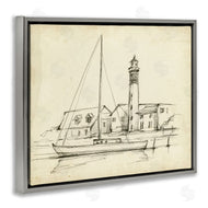 Ethan Harper | Lighthouse & Boat Study