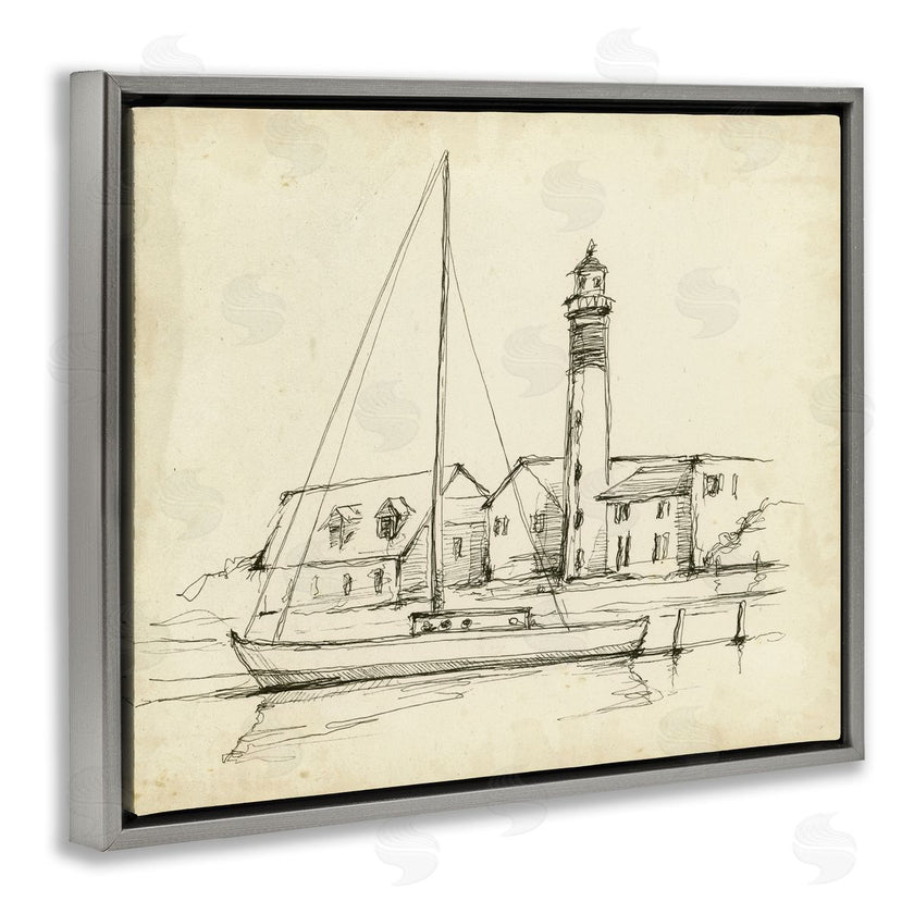 Ethan Harper | Lighthouse & Boat Study