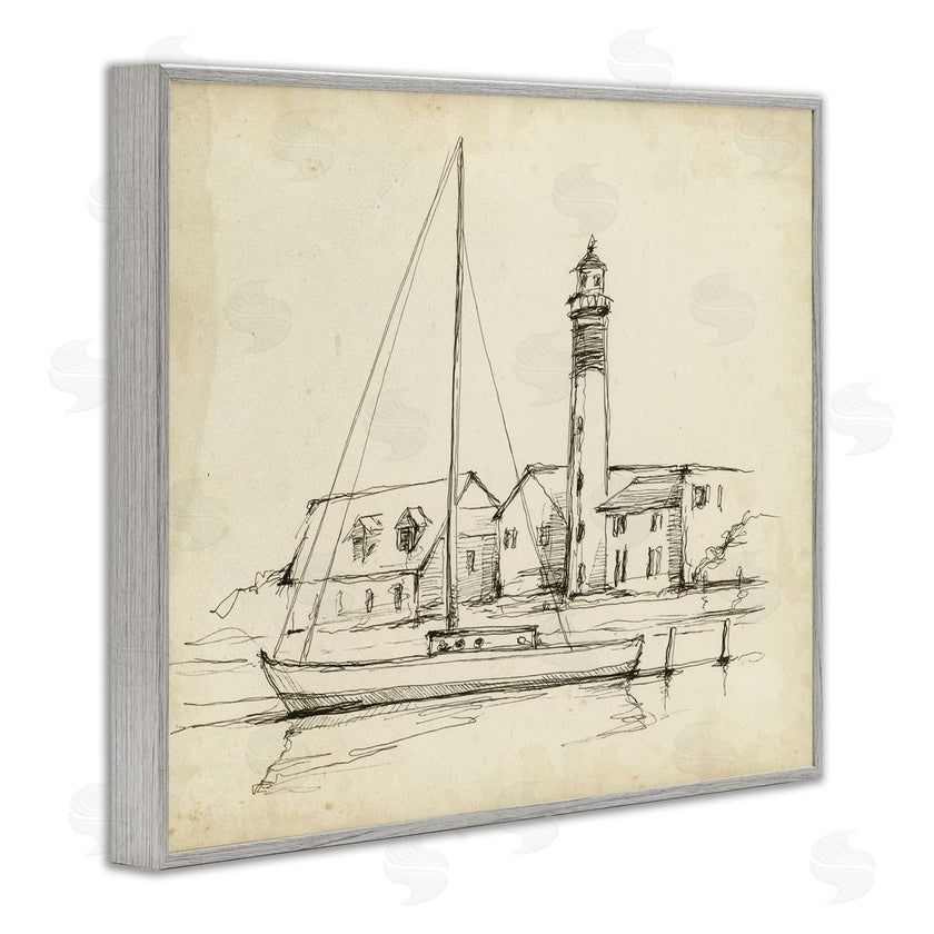 Ethan Harper | Lighthouse & Boat Study